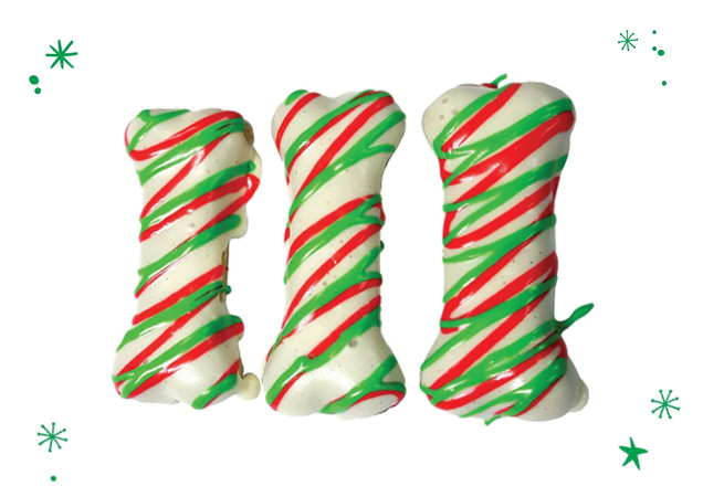 Christmas bones for dogs.